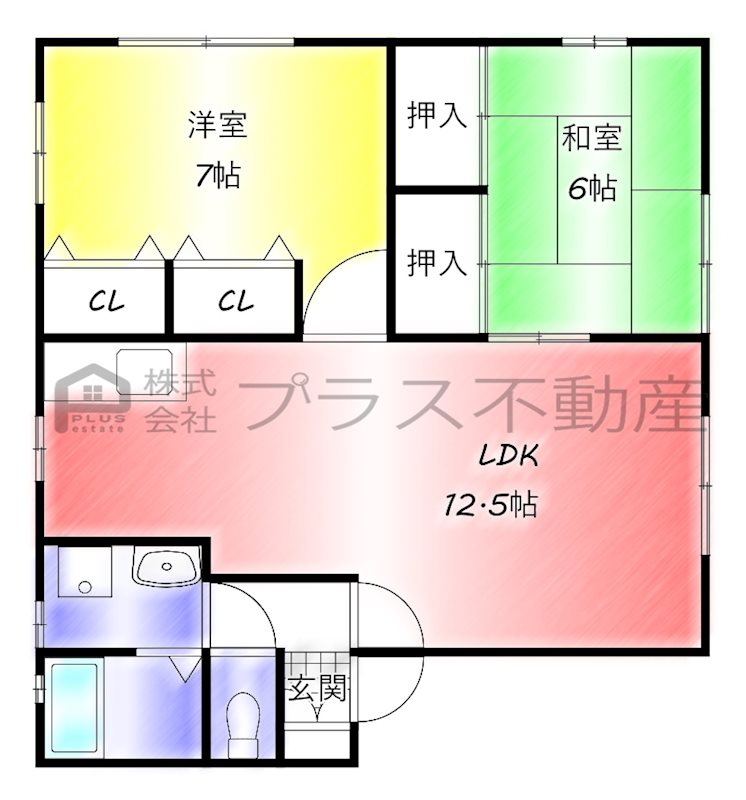 オラクルハウス　A棟 間取り