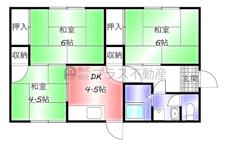 あけぼの団地　 間取り