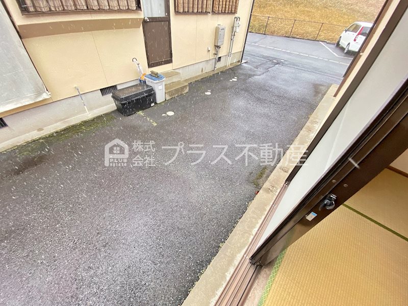 あけぼの団地　 ベランダ