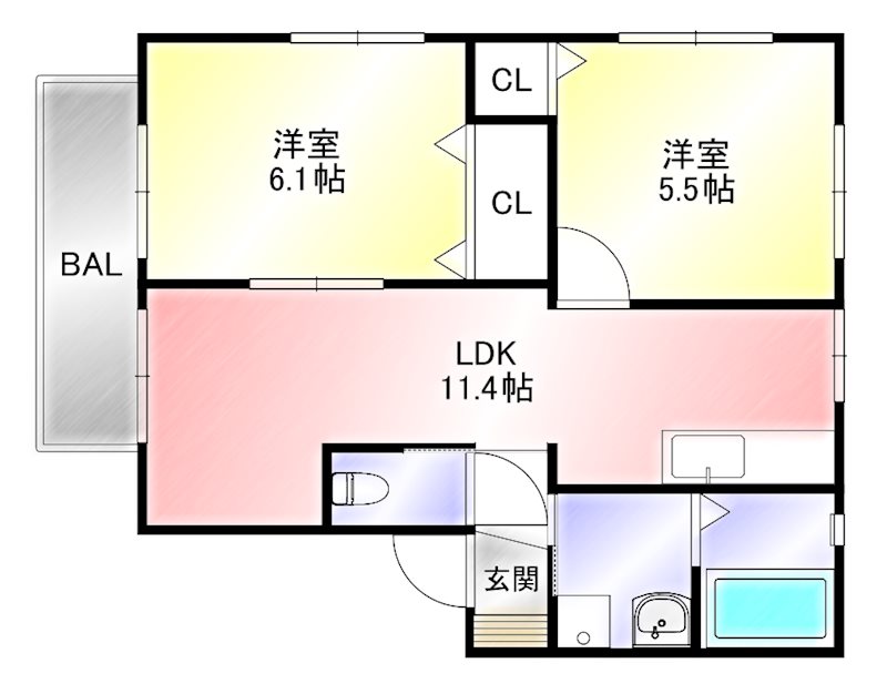 エスポワール 間取り