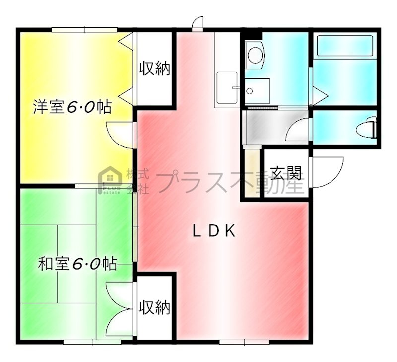 シャーメゾン齋藤A棟 間取り