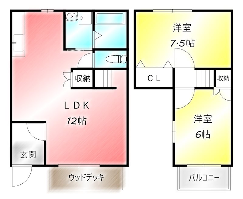 アヴェニールⅠ 間取り