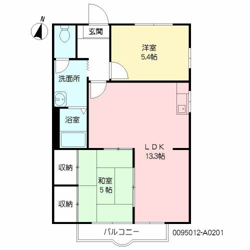 ハイム福智 間取り