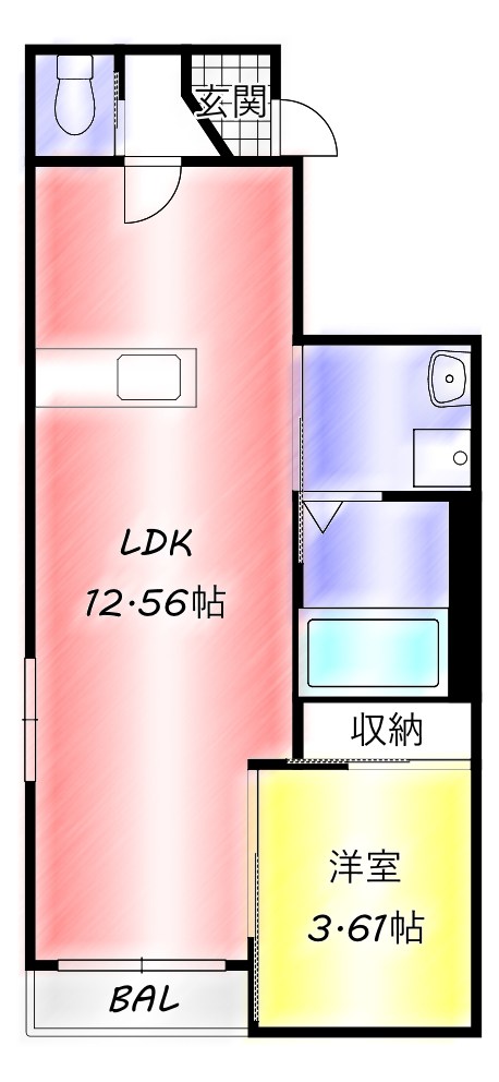 GRAND　COURT　01 間取り