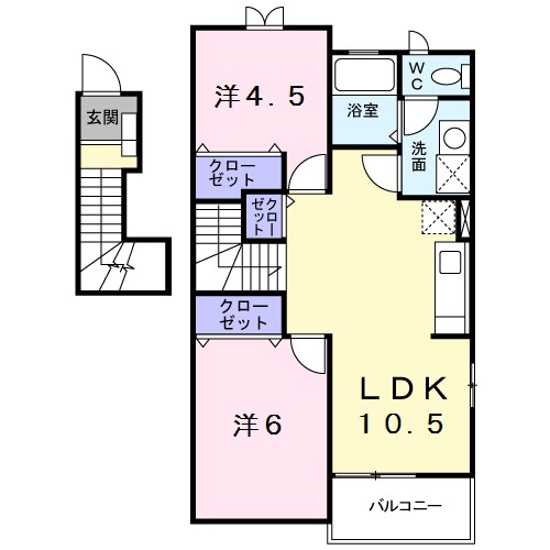 アメニティ 間取り