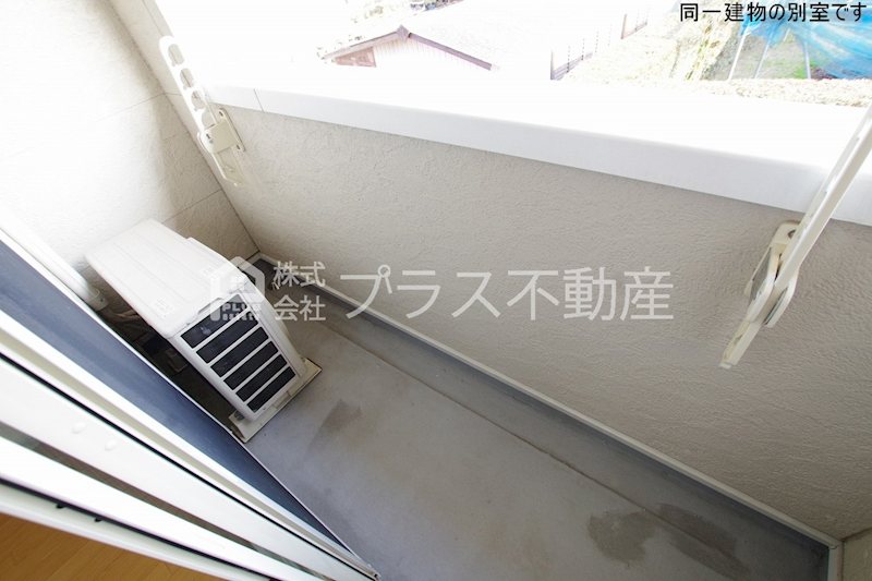 メゾンシャンデレザン ベランダ