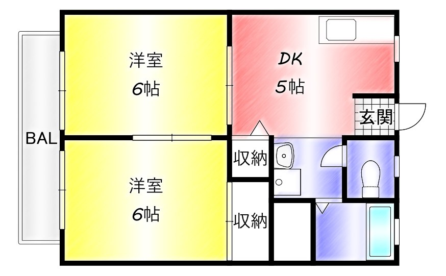 シティライフ知古　A棟  間取り