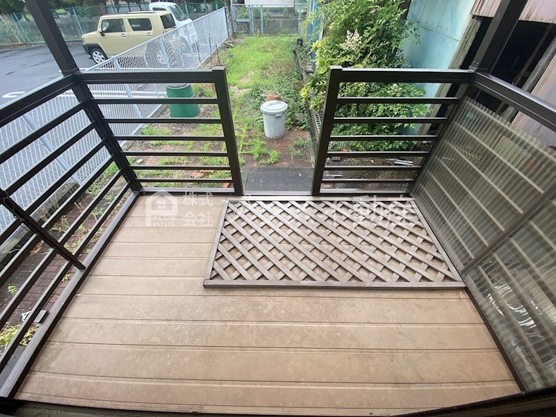 知古戸建 ベランダ