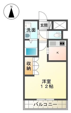 ソレイユⅡ 間取り
