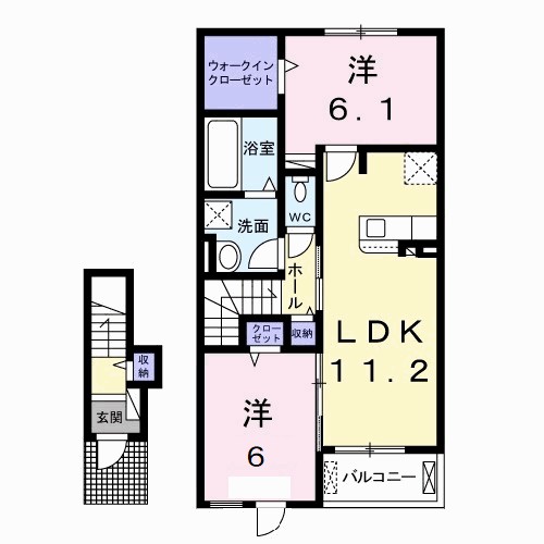アデニウム錦水 間取り