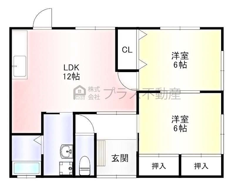 勝野アパート 間取り