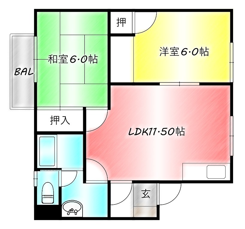 壱刻館 間取り