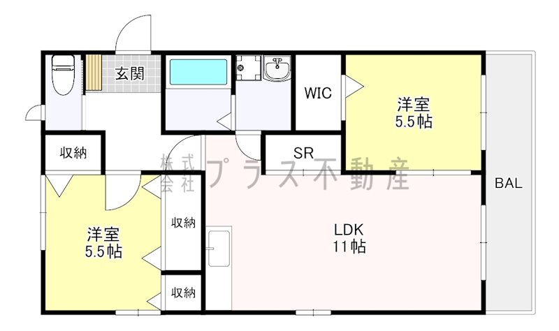 レトアヒルⅡ 間取り