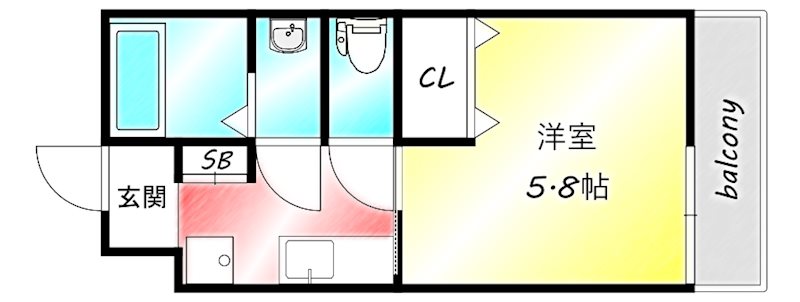 DK.Relaciones（DK.ﾚﾗｼｵﾈｽ） 間取り