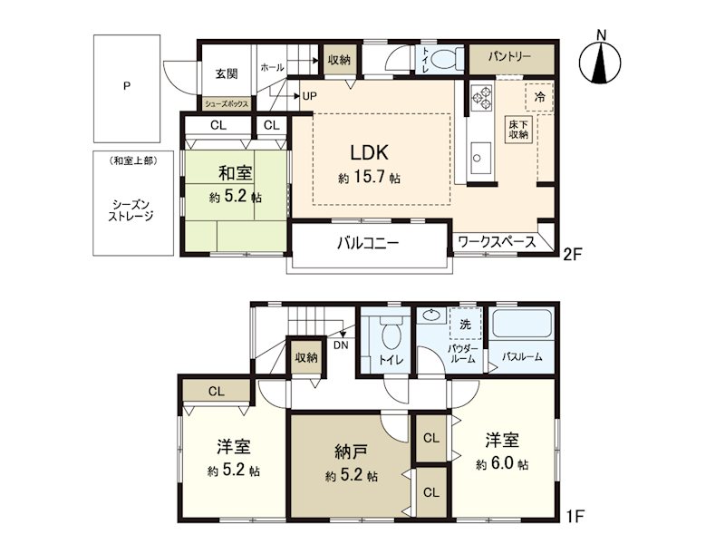 六会日大前戸建 間取り