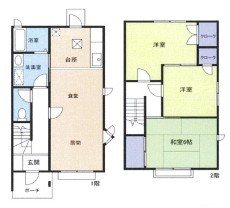 久木ホワイトヒルズA棟 間取り