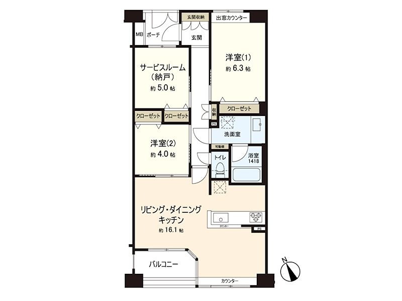 アルス鎌倉御成町 間取り