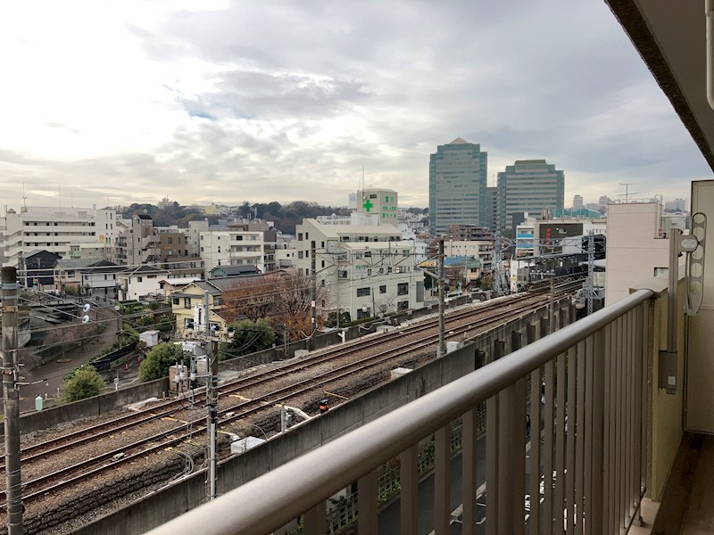 天王町ハイタウン ベランダ