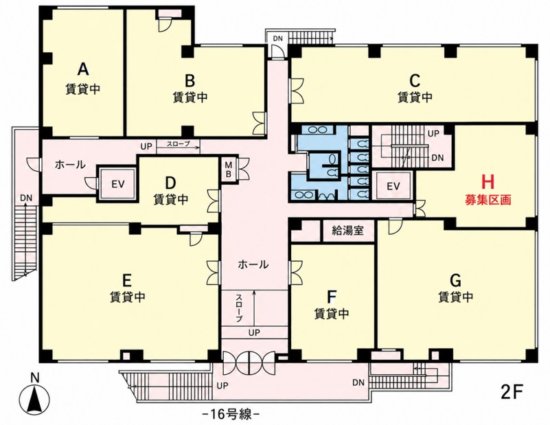 ジュネス横須賀2階テナント H区画号室 間取り