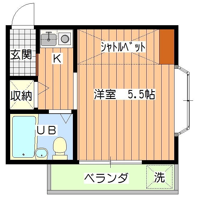 ベルウッド一ツ橋 間取り