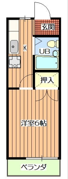 第３T&W東元ハイツ 間取り