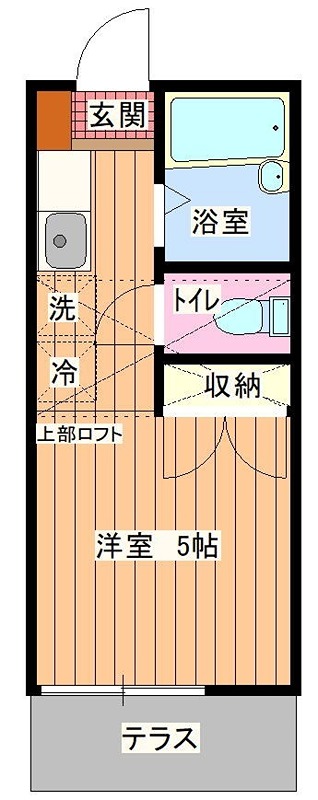 サンハイム一ツ橋 間取り