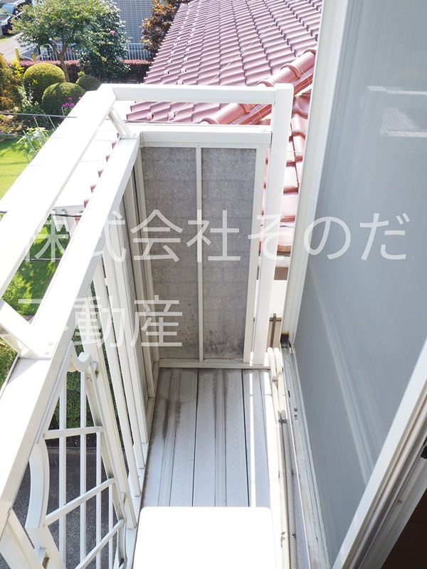 タナカハイツ ベランダ