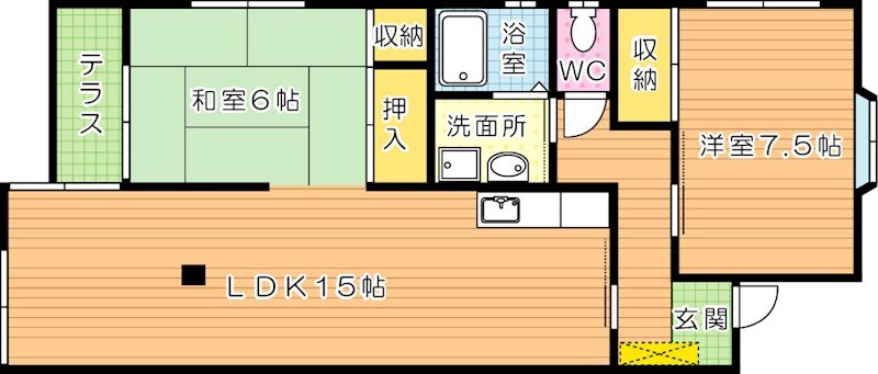  タイムⅠ 間取り
