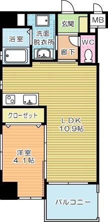 ラグーナ田原新町 304号室 間取り