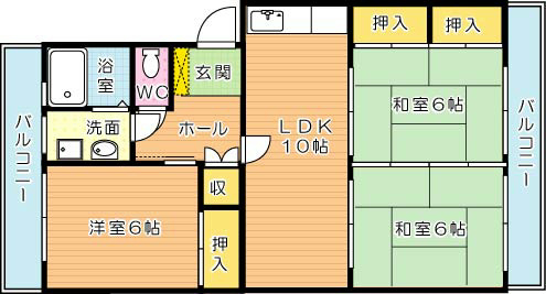 アリエス高須西 間取り