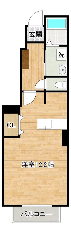 サンシャイン田原Ｂ  102号室 間取り
