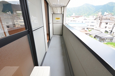 ボンヌール植田 ベランダ