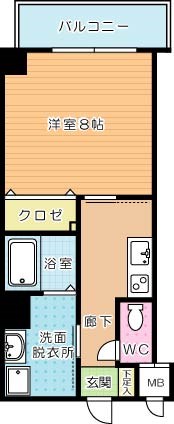 ニューアンジュ下曽根   305号室 間取り