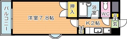 第2晴和ビル 間取り図