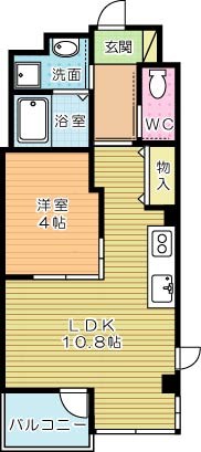 ソレイユ・ルヴァン赤坂 間取り図