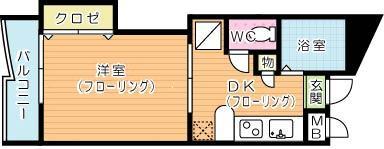 馬借タカヤコーポレーション 404号室 間取り