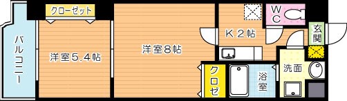 木下鉱産ビルⅢ 607号室 間取り