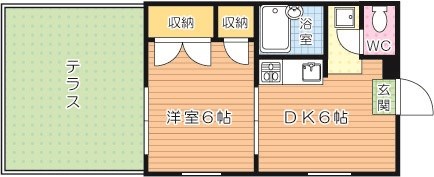 Kays roomsⅡnd（ケイズルームズセカンド） 101号室 間取り