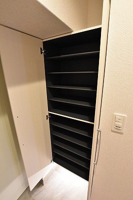 ラインスター三萩野 玄関