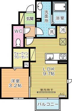 SUNPLACE.D（サンプレイス.D） 101号室 間取り