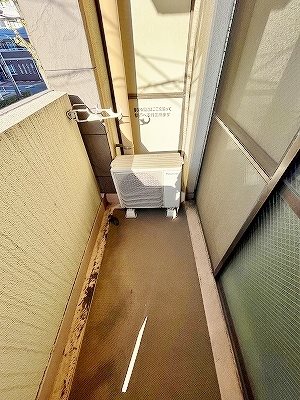 ダイナコート小倉下到津Ⅰ(分譲賃貸)   ベランダ