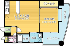パワーズ１１７ 501号室 間取り
