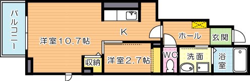 プランドールセゾンⅠ 間取り図