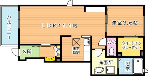 サンブルック貴船Ⅱ 間取り図