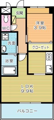 Ｍａｒｕｓａｎ＆ＳｕｎｒｉｓｅⅢ   間取り
