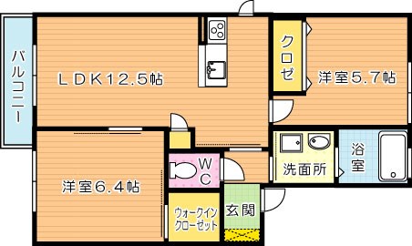 サンベレオ　Ｃ棟 間取り図