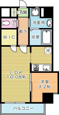 Studie KOKURA NORTH(スタディ小倉ノース)  701号室 間取り