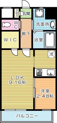 Studie KOKURA NORTH(スタディ小倉ノース)  702号室 間取り