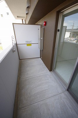 ドレスローズ ベランダ