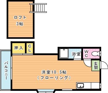 シティベール竹末 間取り図